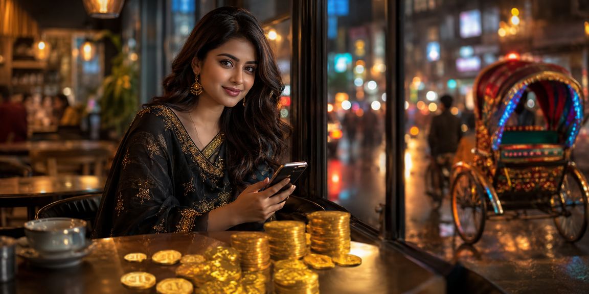 ঢাকা মোবাইল ক্যাসিনো রিকশা দৃশ্য
